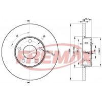 BD-4061 FREMAX Гальмівний диск