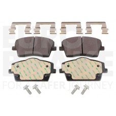 5502224835 EUROBRAKE Комплект гальмівних колодок дисковий гальм
