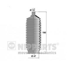 N2841023 NIPPARTS Комплект пильника рульове управління