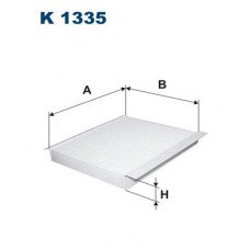 K 1335 FILTRON Фільтр повітря у внутрішньому просторі