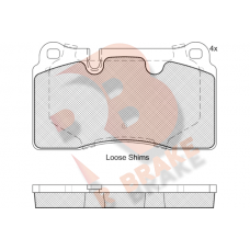 RB1789 R BRAKE КомплеК т гальмівних колодок, дискове гальмо