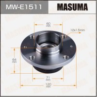 MW-E1511 MASUMA Комплект підшипника ступиці колеса