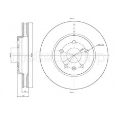 23-1006C METELLI Гальмівний диск