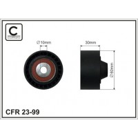 23-99 CAFFARO Паразитный / ведущий ролик, Поліклиновий ремінь