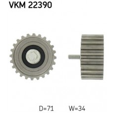 VKM 22390 SKF Паразитный / Ведущий ролик, Зубчастий ремінь