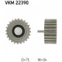 VKM 22390 SKF Паразитный / Ведущий ролик, Зубчастий ремінь