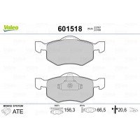 601518 VALEO Комплект гальмівних колодок дисковий гальм
