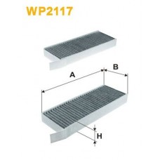 WP2117 WIX FILTERS Фільтр повітря у внутрішньому просторі