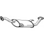 154-549 BOSAL Середній глушник вихлопних газів
