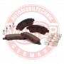 13046048122N-SET-MS MASTER-SPORT GERMANY Комплект гальмівних колодок дисковий гальм