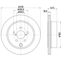 ND7010K NISSHINBO Гальмівний диск