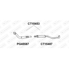 CT15453 VENEPORTE Предглушник вихлопних газів