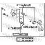 0176-MCU35R FEBEST Поршень корпус скоби гальма