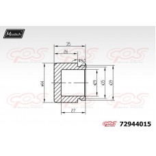 72944015 MAXTECH Поршень корпус скоби гальма