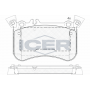 182042-203 ICER Комплект гальмівних колодок дисковий гальм