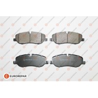 1619792480 EUROREPAR Комплект гальмівних колодок дисковий гальм