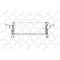 10-40219-SX STELLOX Интеркулер