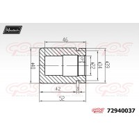 72940037 MAXTECH Поршень корпус скоби гальма