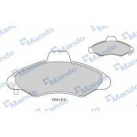 MBF015130 MANDO Комплект гальмівних колодок дисковий гальм