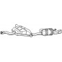 279-351 BOSAL Глушник вихлопних газів кінцевий