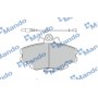 MBF015076 MANDO Комплект гальмівних колодок дисковий гальм