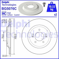 BG5076C DELPHI Гальмівний диск