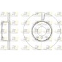 61496.10 ROADHOUSE Гальмівний диск