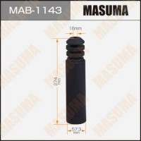 MAB1143 MASUMA Пилозахисний комплект амортизатор
