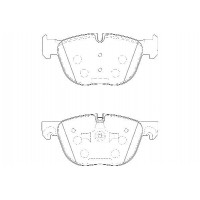 2135150 Omnicraft Комплект гальмівних колодок дисковий гальм