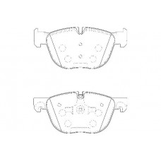 2135150 Omnicraft Комплект гальмівних колодок дисковий гальм
