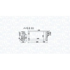 350218416000 MAGNETI MARELLI Теплообмінник обігрів салону