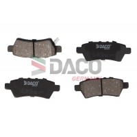 322643 DACO Germany Комплект гальмівних колодок дисковий гальм