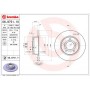 08.9751.11 BREMBO Гальмівний диск