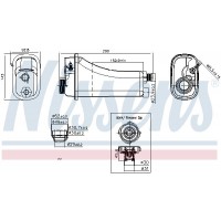 996361 NISSENS Компенсаційний бак охолоджувальна рідина