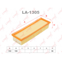 LA-1305 LYNXauto Повітряний фільтр