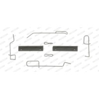 FBA504 FERODO Комплектуючі колодки дискового гальма