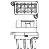 ABR 95 000P MAHLE Регулятор, Вентилятор салону