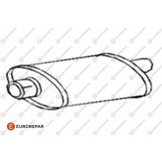 E12827E EUROREPAR Середній глушник вихлопних газів