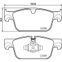 8DB 355 025-531 HELLA PAGID Комплект гальмівних колодок дисковий гальм