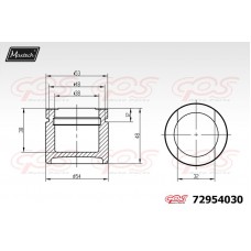 72954030 MAXTECH Поршень корпус скоби гальма
