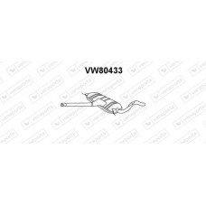 VW80433 VENEPORTE Предглушник вихлопних газів