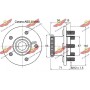 01.97207 AUTOKIT Комплект підшипника ступиці колеса