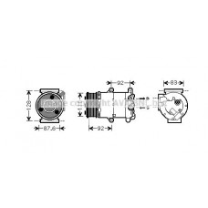 FDK430 AVA QUALITY COOLING Компресор кондиціонера