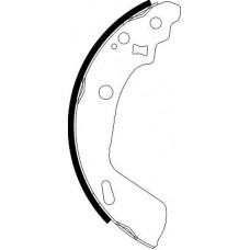 8DB 355 022-251 HELLA PAGID Комплект гальмівних колодок