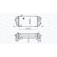 Интеркулер MAGNETI MARELLI 351319205770