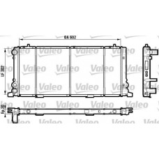730349 VALEO Радіатор охолодження двигуна