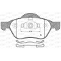 BPA0962.10 OPEN PARTS Комплект гальмівних колодок дисковий гальм