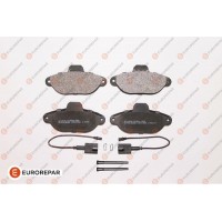 1639376880 EUROREPAR Комплект гальмівних колодок дисковий гальм