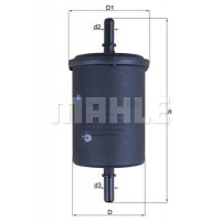 KL 248 MAHLE Паливний фільтр