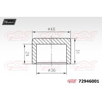 72946001 MAXTECH Поршень корпус скоби гальма